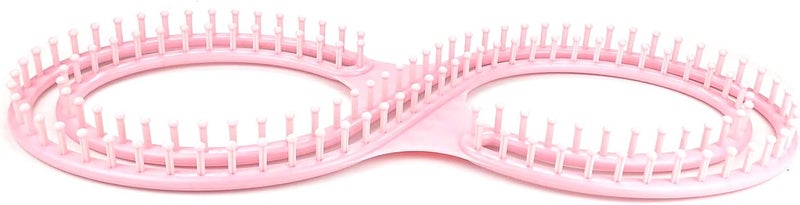 WAYION 55" Afphgan Serenity Loom Knitting Board Weave Loom Kit with Step by Step Instructions Great for The Experienced Loom Knitter(Blue/Pink) (Pink) - Image 3